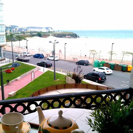 Apartamento Vistas Al Mar Con Terraza Y Piscina Primera Linea